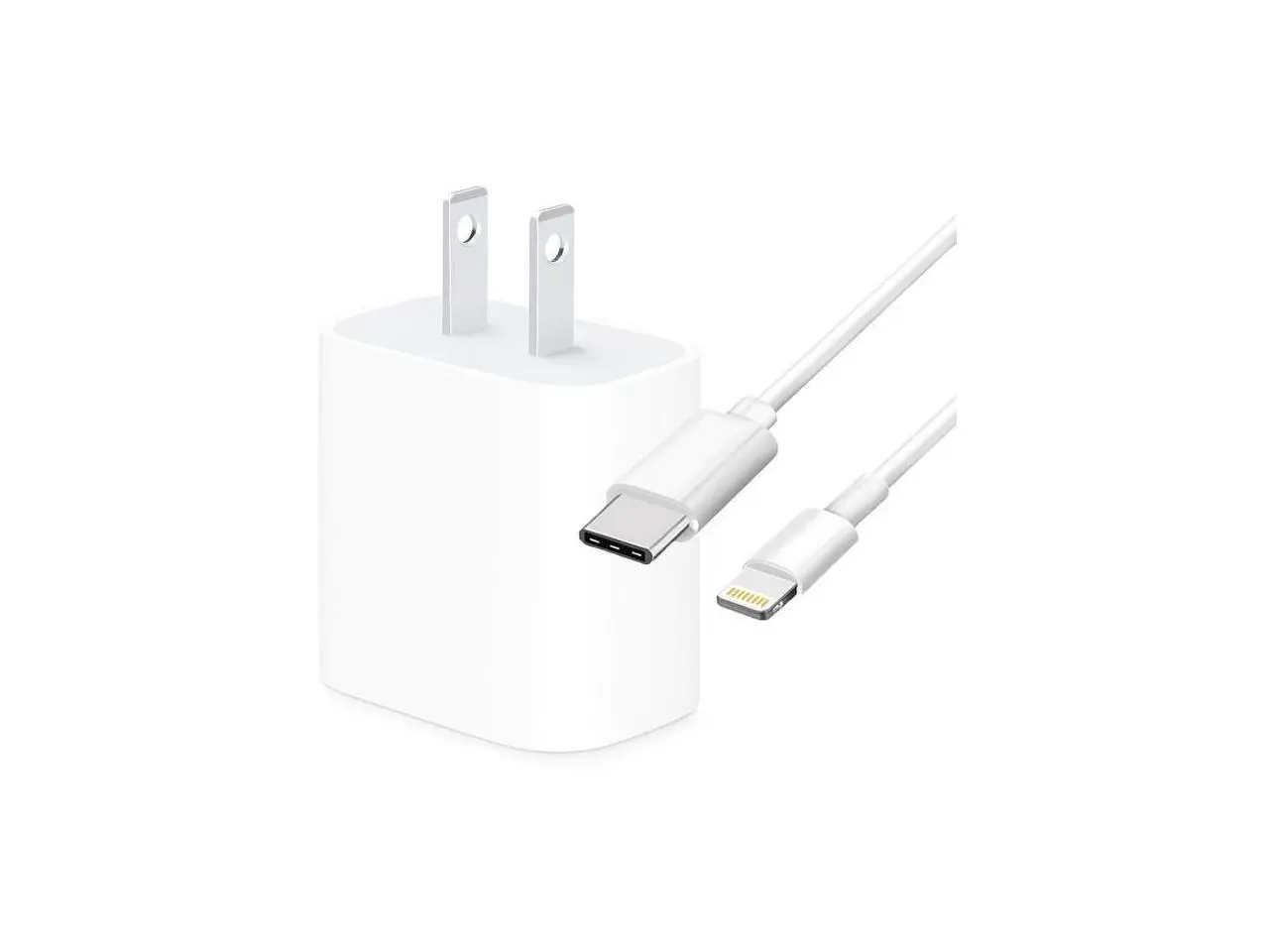 4XEM 4XIPADMINIKITL White iPad Mini Kit with 20W USB-C Charger and 6FT 8 Pin Cable