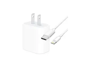 4XEM 4XIPADMINIKITL White iPad Mini Kit with 20W USB-C Charger and 6FT 8 Pin Cable