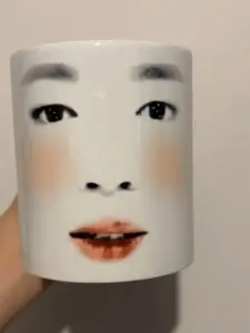 Funny Meme JM Face Ceramic Mug