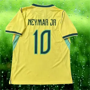 2026 Home Yellow No.10 Neymar Short sleeve Soccer jersey