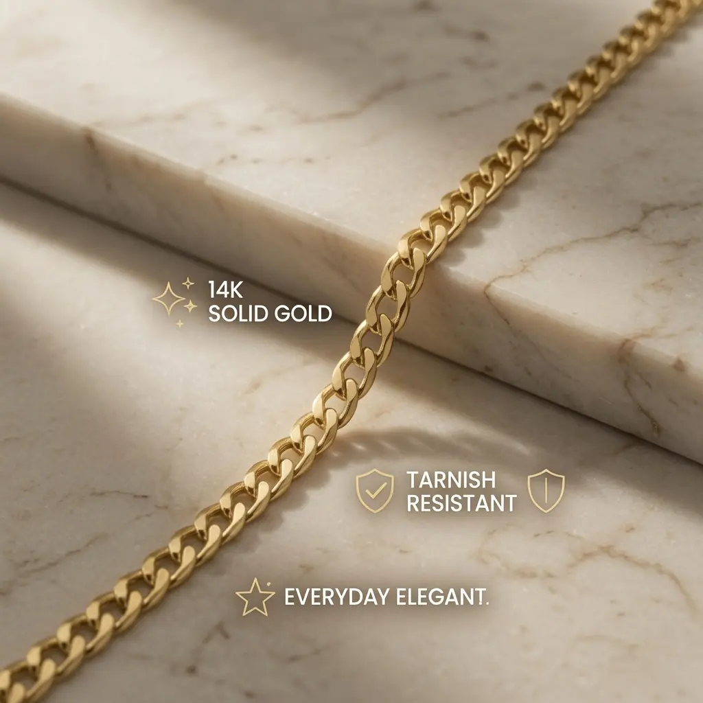 14K Gold Plated Figaro Chain Necklace Unisex 3mm 5mm 3:1 Link High Polish Tarnish Resistant 20 Inch 24 Inch Gift