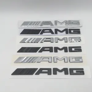 New 2026 1pcs 3D for AMG Car Letters Fender side Emblem Badge rear tail trunk Sticker Decal Styling auto accessories car decoration accessoriess