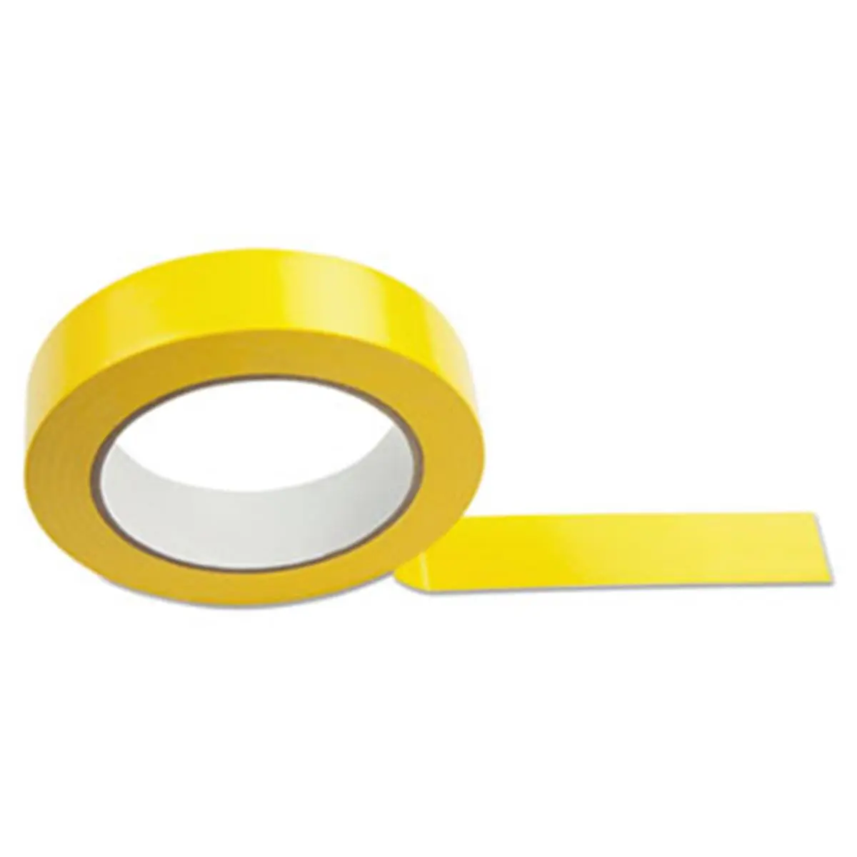 212 MAIN Tough Vinyl Marking Tape - 1 in x 36 yds, Yellow Floor Tape for Home Improvement, Building Supplies, Roofing & Flooring, 1X36yd, Clean Removal