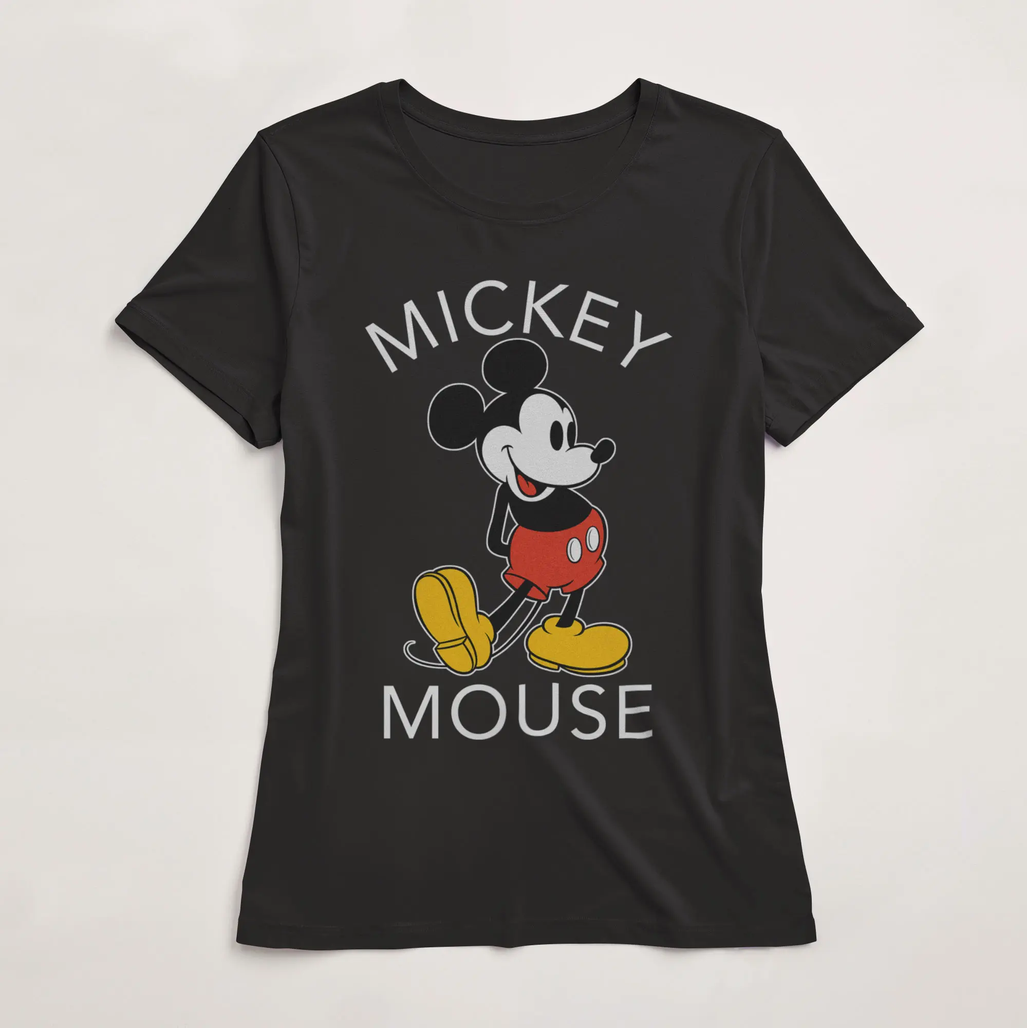 Women's Mickey & Friends Retro Mickey Mouse Pose T-Shirt