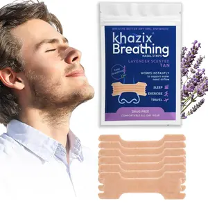 20pcs Breathable Nasal Strips, Instant Snoring Relief, Adhesive Stickers for Day and Night Use, Secure Fit, No Prescription Needed, Comfortable