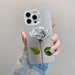 Phone cases for iphone 16 case and iphone 13 case, reflective TPU protective casing, fits 11, 12, 14, 15 pro max, soft, premium Cover Protection