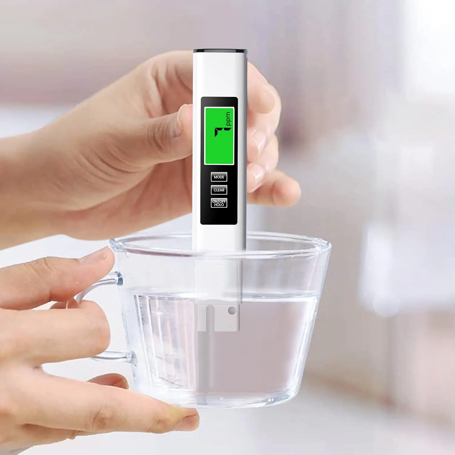 2025 Digital Water Quality Tester - Accurate Temp (°C/°F), EC, TDS Meter for Drinking Water, RO Systems, Pool & Hot Tub Maintenance