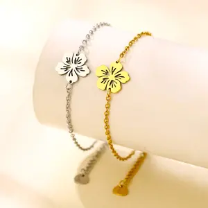 Hawaiian flower bracelets