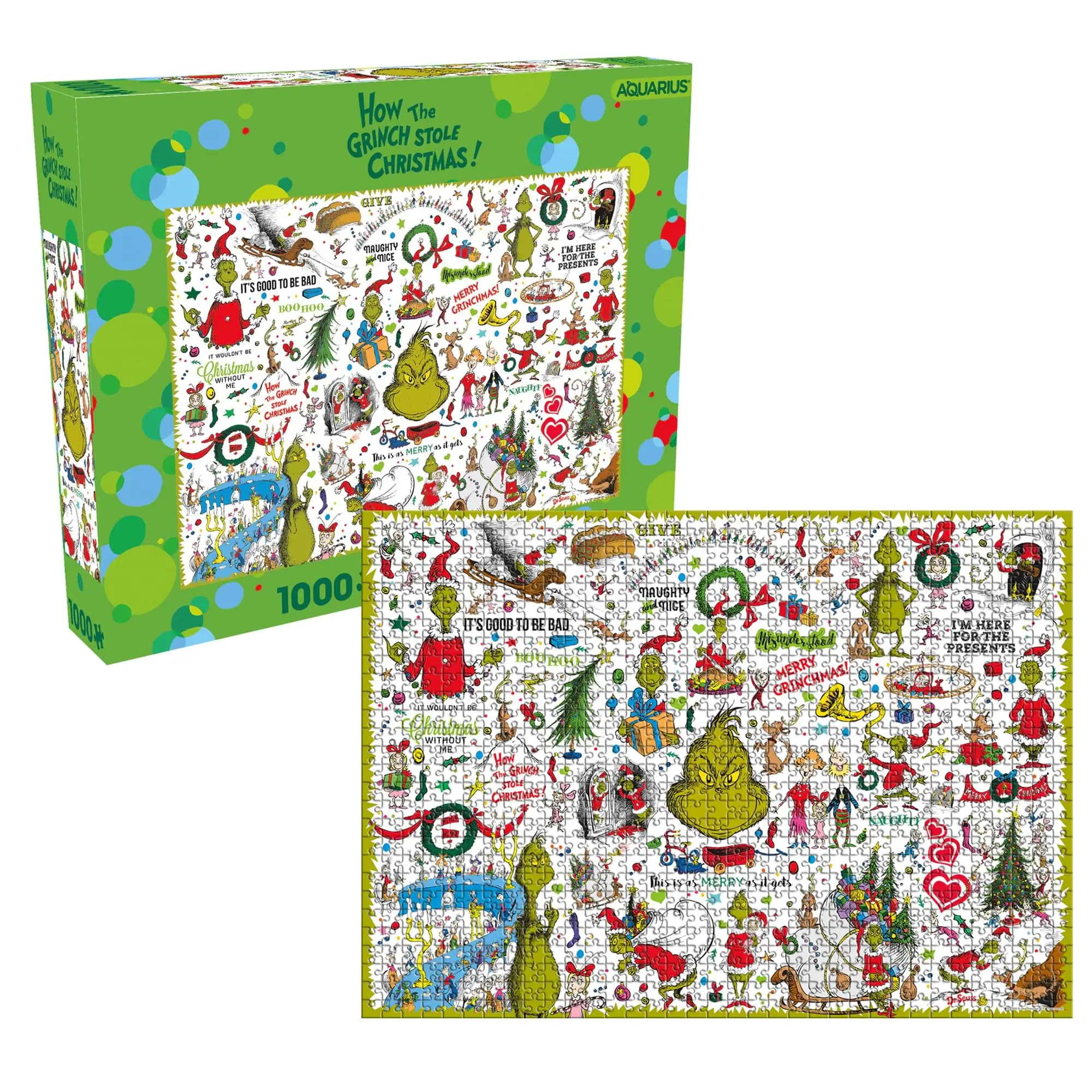 Dr. Seuss Grinch Christmas 1000 Piece Jigsaw Puzzle Dr. Seuss Grinch Christmas 1000 Piece Jigsaw Puzzle
