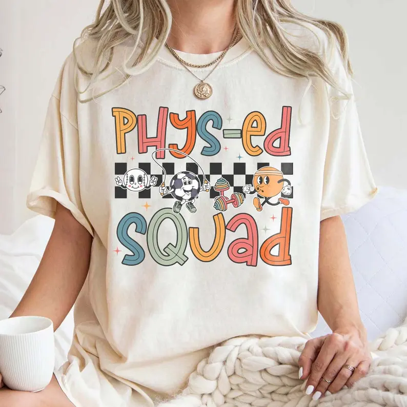 PE teacher Tshirt, Physical Education Sweatshirt, Specials teacher shirt, School Gym teacher Hoodie, PE squad Tee