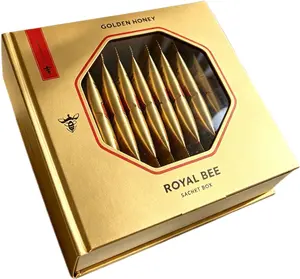 Sweet & Pure Organic Honey – 12 Individual 20g Sachets Containing Bee Pollen and Royal Jelly