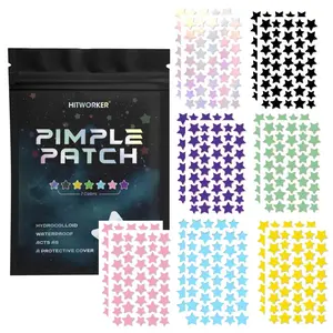 Water Gel Star Tea Tree Acne Patches 960/280 Pieces Per Box, Alcohol-Free, Odorless, Gentle Non-Irritating, Covers Acne and Blemishes, 24-Hour Care