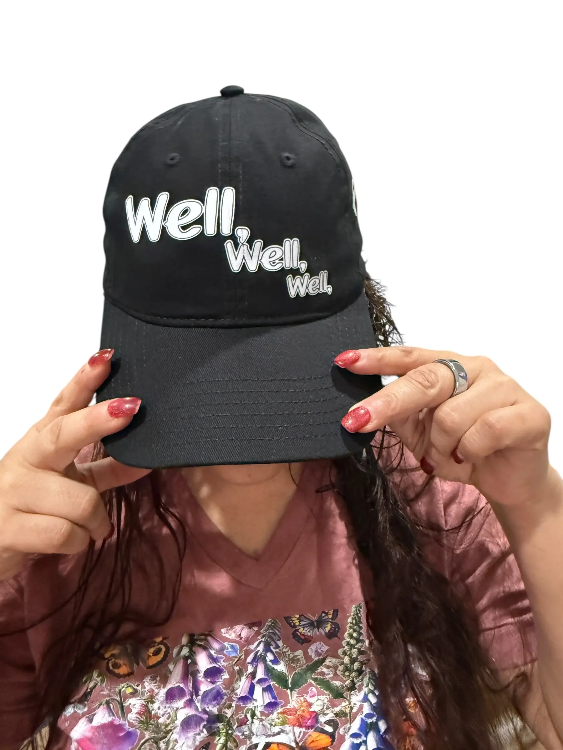 Well Well Well Hat – Funny Unisex Adjustable Cap | 7 Color Options