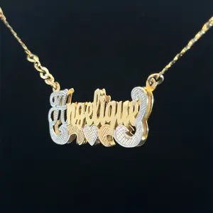 Customized double nameplate