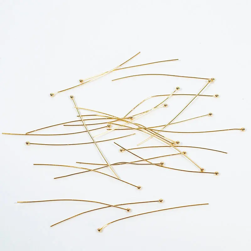 Gold Ball Headpins