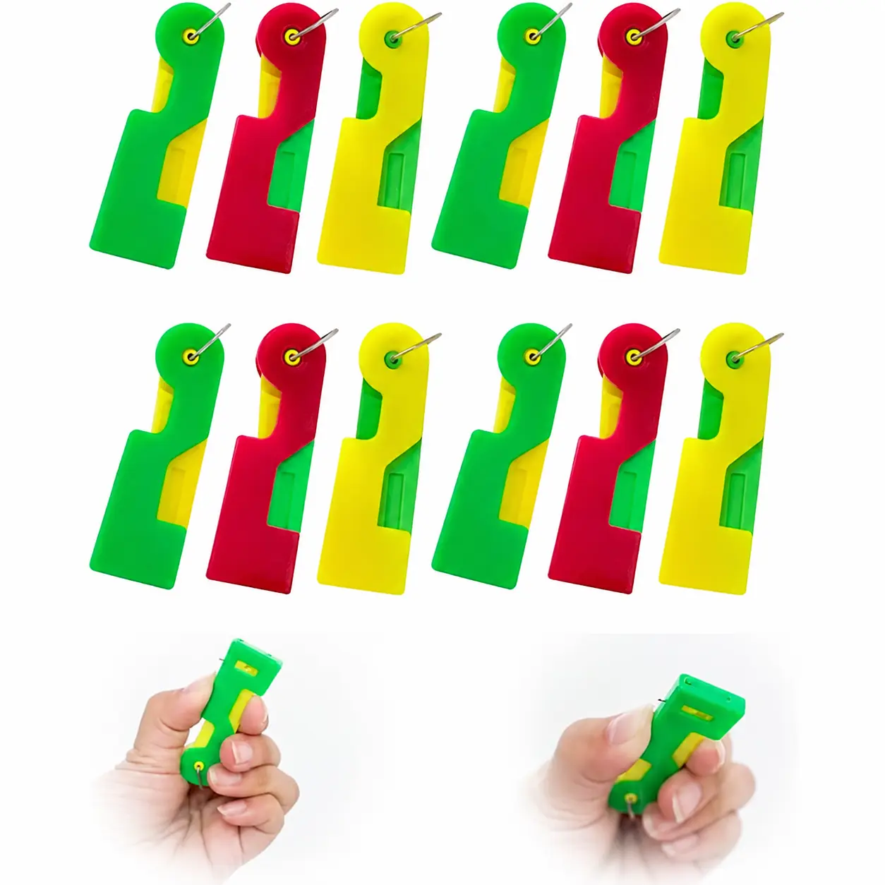 2026 Upgraded Automatic Needle Threader (3-Pack) – Easy Hand Sewing Needle Threader Tool for Sewing Machine Needles, Embroidery, Cross Stitch, Quilting & DIY Crafts