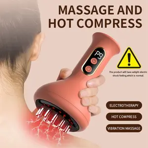 Rechargeable Full Body Electric Massager, Nine-Speed Massage for Legs, Back, Abdomen, Shoulders, USB Rechargeable, 1200mah Battery, Ideal Gift, Portable Muscle Massagers