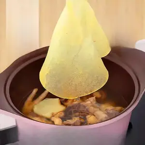 [New] Kitchen Food-Specific Oil-Absorbing Paper for Soup, Cooking, Stewing, Drinking, Boiling, Oil Removal, Edible Oil Filter Paper, Japanese Food Grade Cookware Disposable