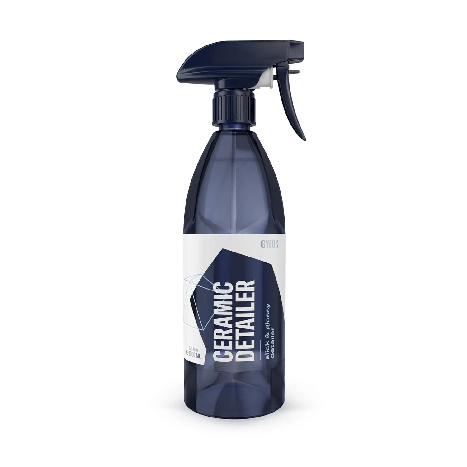 Ceramic Detailer Super Slick Gloss Enhancer for Coatings 1000ml | SiO2 detail spray boosts gloss and water beading ceramic-coated vehicles between washes to maintain coating performance.