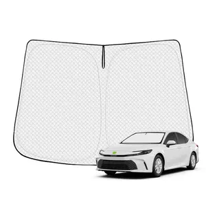 Windshield Sun Shade For 2025 Toyota Camry Accessories Thicken 6-layer Front Window Sunshade Cover Visor Protector Foldable Block Uv Rays Keep Vehicle Cool