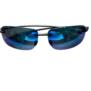 Unisex Lightweight Polarized Sports Sunglasses, TR90 Rimless Frame Durable Eyewear, Flexible Comfortable Stylish Shades Suitable for Outdoor Running, Fishing, Baseball, Driving And Daily Casual Outdoor Activities,summervibes red night vision goggles