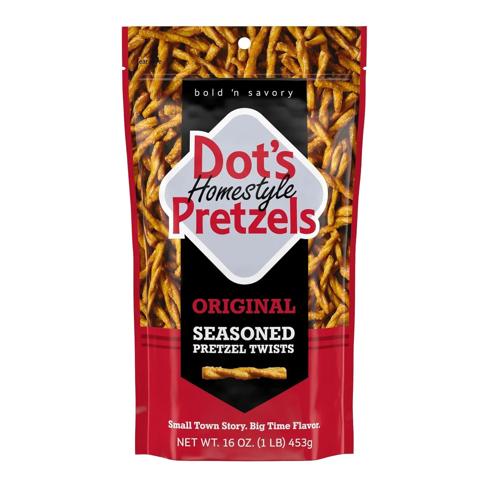 Original Seasoned Pretzel Twist Snack, 16oz Grocery Sized Bag Original Seasoned Pretzel Twist Snack, 16oz Grocery Sized Bag