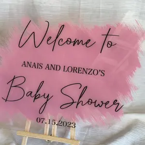 Acrylic Welcome Sign