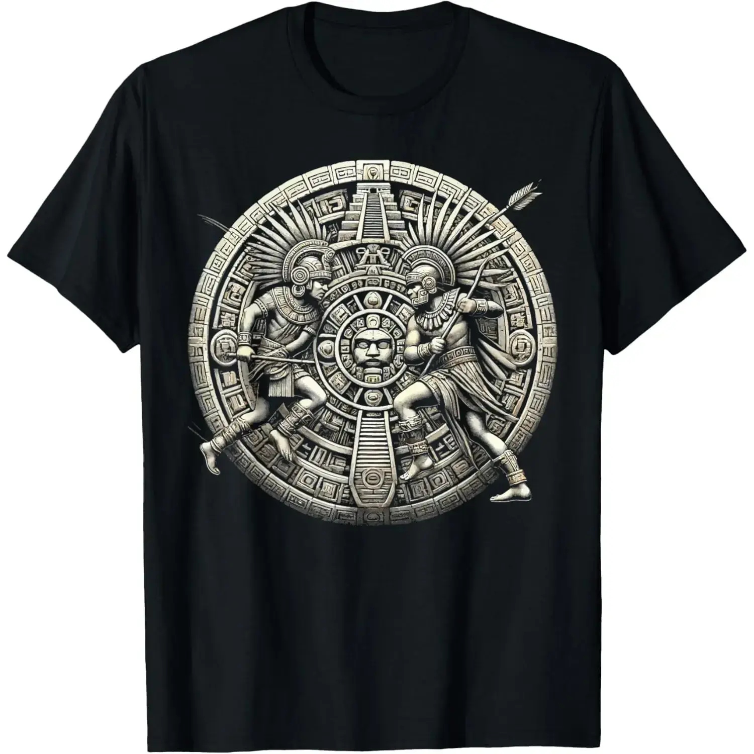 #   TikTokShopRestock  Plus Size Aztec Warrior Mayan Indigenous Mexican Aztec Jaguar T-Shirt Made In Usa graphic tees men gifts shirts men