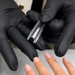 Master Dual Sandwich– Full & Half Cover Nail Molds | Fast Nail Extensions | Pro Nail Tech Must-Have Nail Decoration Supplies Handmade Nail Art