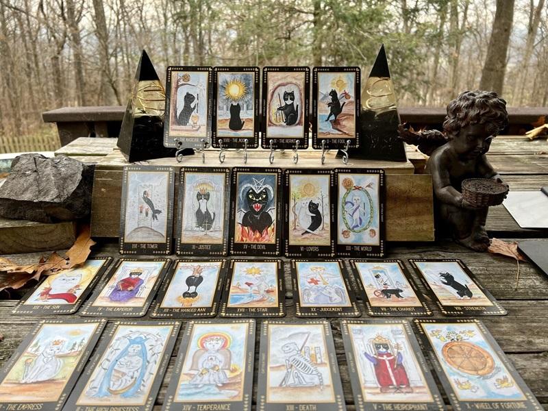 Cat Folk Tarot Signed and Numbered Limited Edition