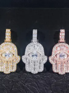 LYEECYEE Fashion Hip-Hop Jewelry Pendant, Retro Trendy Street-Style Men's Necklace Pendant, the Perfect Gift for Festivals and Parties