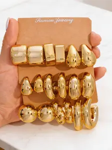 Summer Ocean Theme Fashion Earrings Set, Elegant and Stylish, Essential Summer Jewelry, Perfect for Various