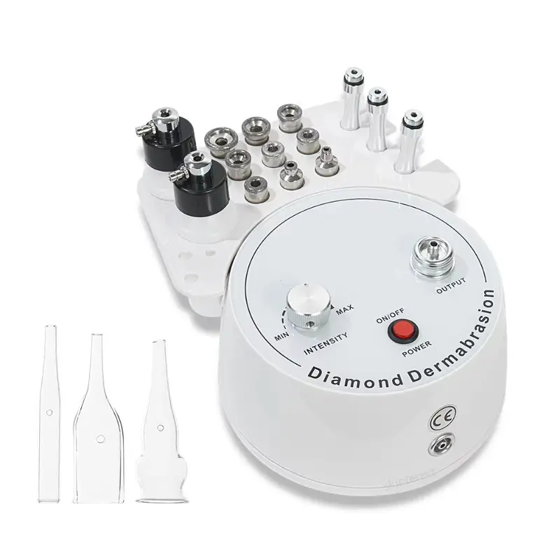 Diamond Microdermabrasion Beauty Device, Microdermabrasion System, Vacuum Suction Spray Moisturizer Exfoliator, Facial Skincare Tool, New Model Lb180