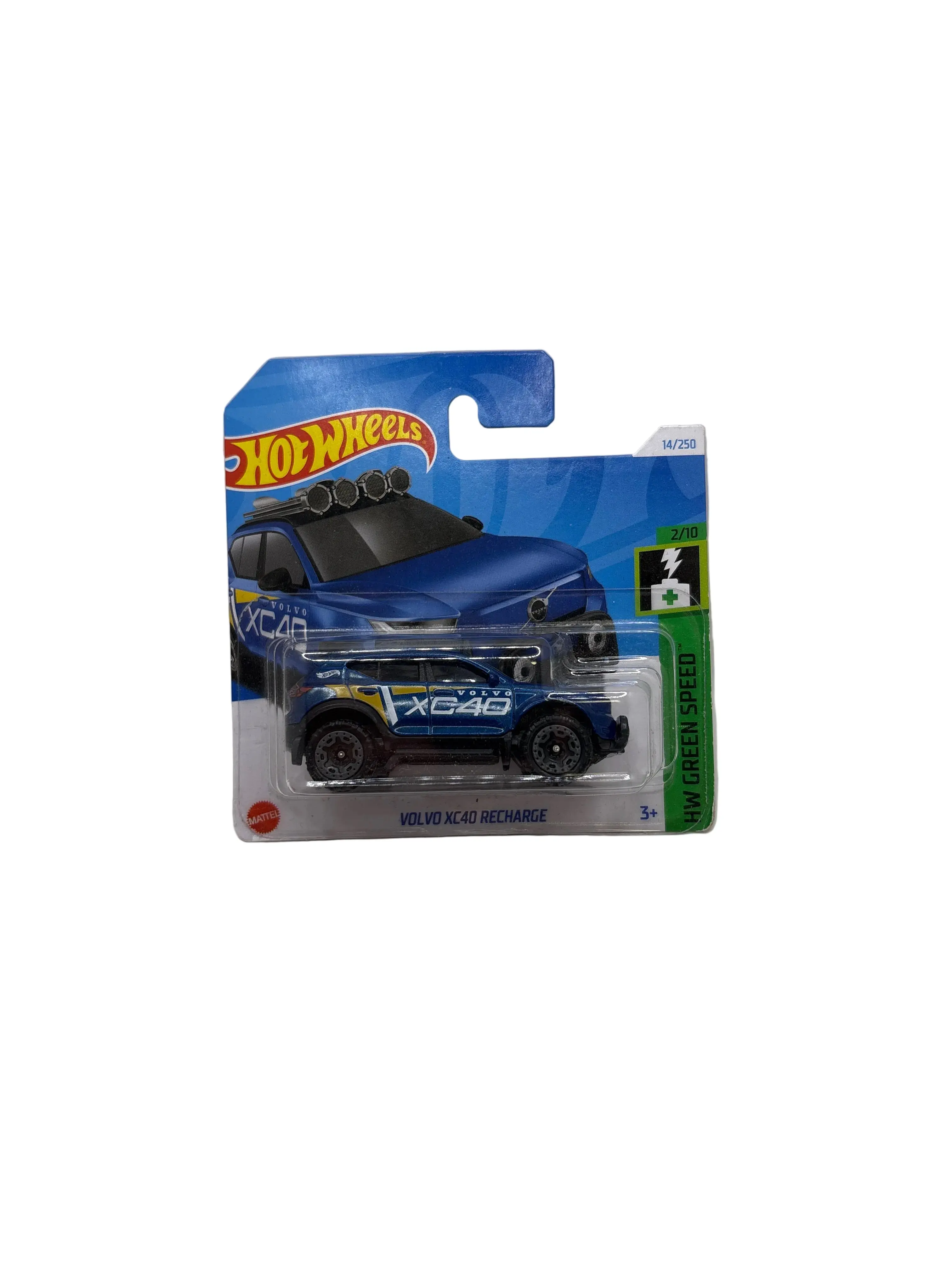 Hot Wheels Volvo XC40 Recharge Diecast blue