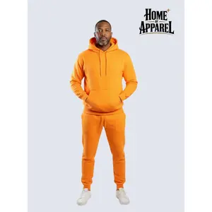 Neon Orange Heavy Blend Fleece SweatSuit