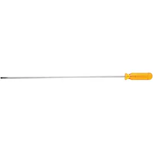 Klein Tools 70155 3/16-Inch Cabinet Tip Screwdriver 20-Inch Shank