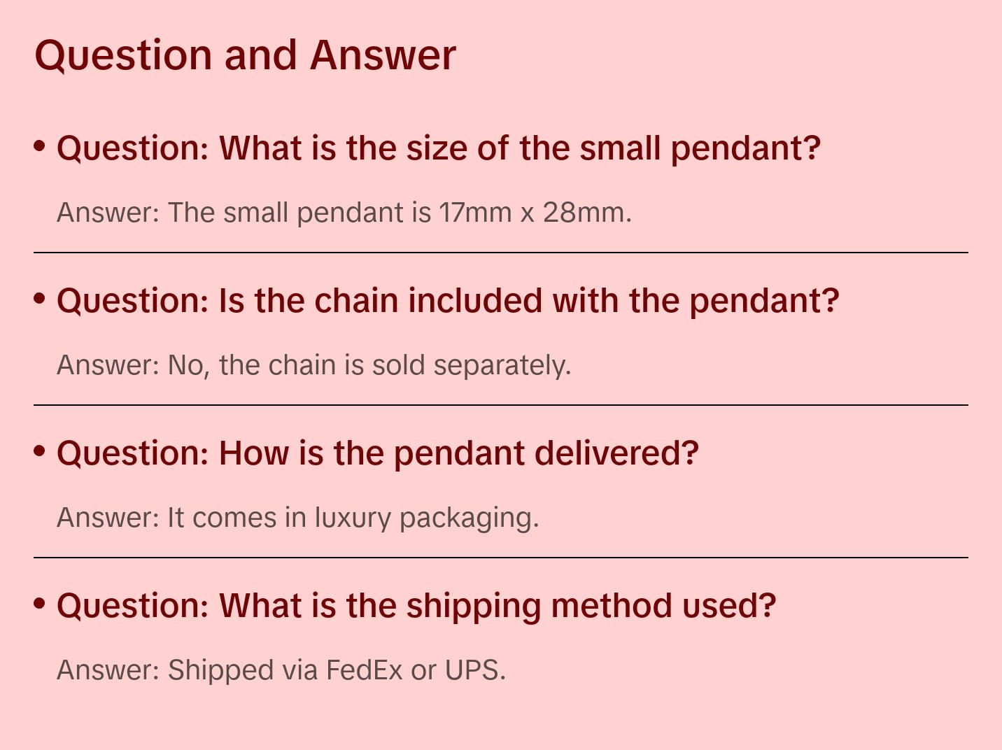 Empire, Silver Lion Head Pendant