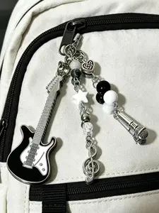 Handmade Beaded Pendant Chain, Cute Phone Charm, Simple Girl Heart Design, DIY Craft Accessory, Perfect Gift Idea