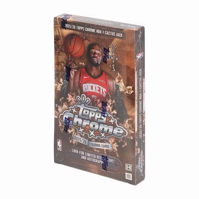 2025/26 Topps Chrome Cactus Jack Basketball Hobby Box Trading Cards