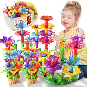 Children’s Creative Fantasy & Sci-Fi Garden Building Block Set - BPA-Free, Latex-Free STEM Toys for 3-4 Years, Easy-to-Assemble, Durable Non-Sharp Blocks for Children Development, Ideal Holiday/Birthday Gift