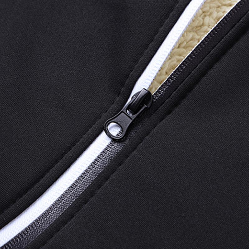 Men's Winter Fleece Hoodie – Thick, warm jacket with an adjustable drawstring hood, ribbed cuffs, and zippered front closure; perfect for outdoor hikes, jogging, fishing, gym workouts, or everyday casual wear; a must-have versatile piece for men's wardrob