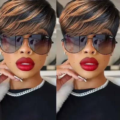 Quick Weave with Shaved Sides Black Girl TikTok Shop