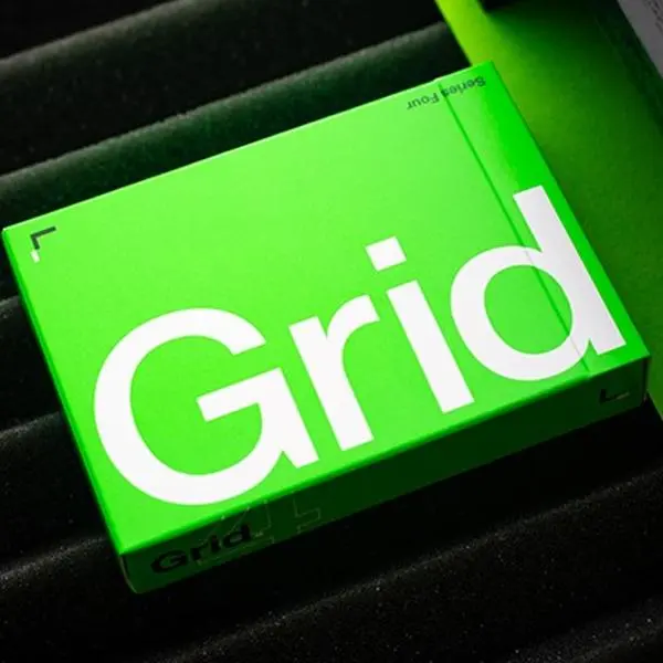 Grid: Series Four Playing Cards by Luke Wadey
