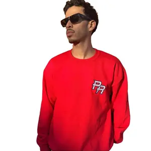 Puerto Rico Embroidered Sweatshirt, PR Crewneck, Sudadera De Puerto Rico, Sudadera Bordada De PR casual trendy