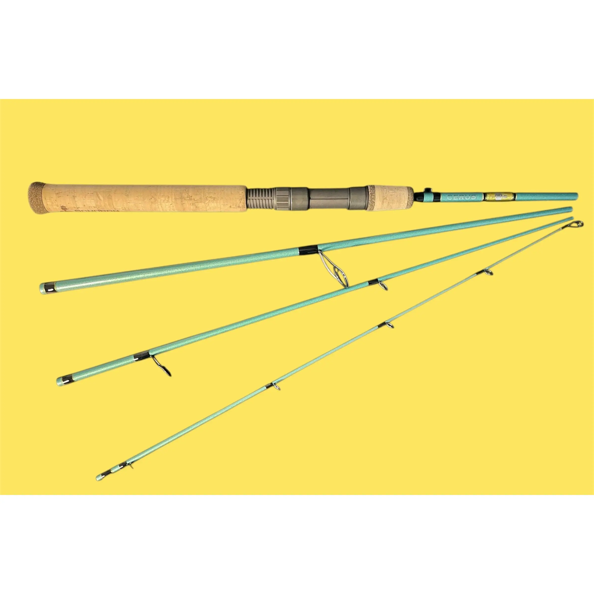 Cerus Travel Spinning Rod: 6’6” Fast Action