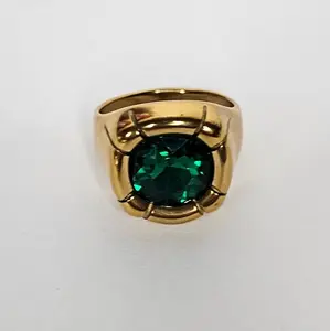 Azucena Ring (Anillo) Green