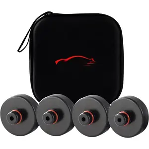 Lifting Jack Pads Compatible with  Model 3/S/X/Y, Upgrade Sturdy Rubber Lift Pucks, 2016-2026 Lift Pad with Protective Ring, Floor Adapters Protects  & Chassis