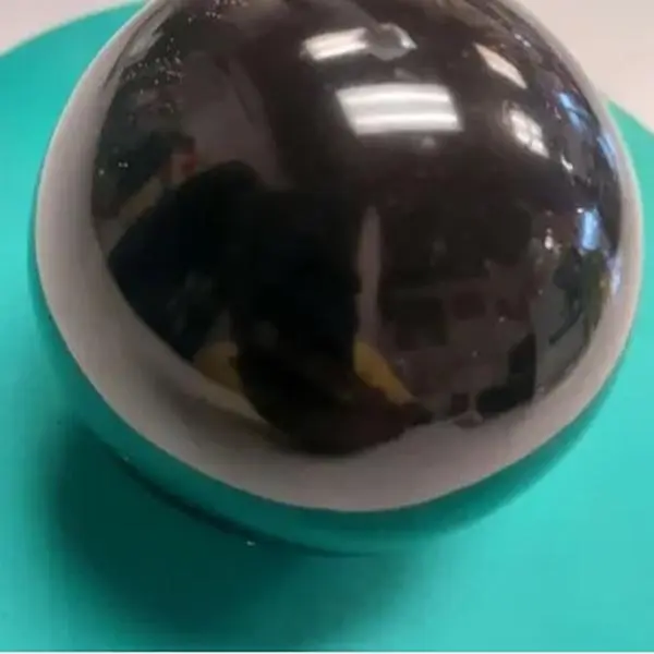 Jet Sphere - Round Plastic Design with Smooth Finish, Ideal for Display and Decor