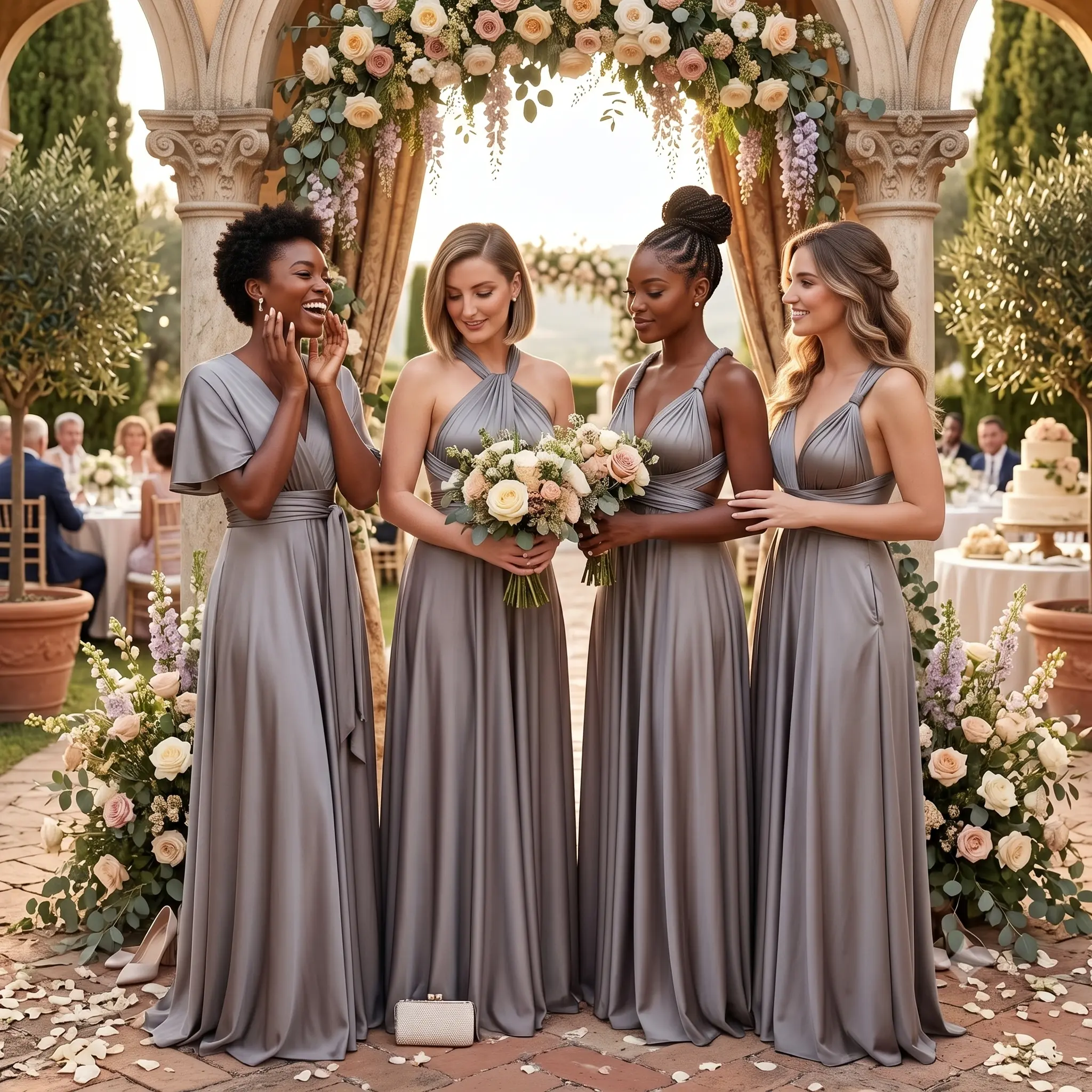 Women’s Multiway Convertible Maxi Dress – Infinity Long Sleeveless Bridesmaid Dress for Wedding Guest, Formal Evening Gown & Maternity (One Dress, 100+ Styles, Fits All Sizes)