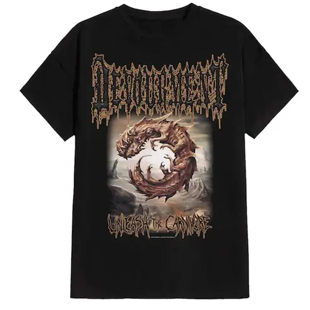 Devourment Vintage Bootleg Shirt Obscene Majesty Death Metal Graphic Tee HY6214